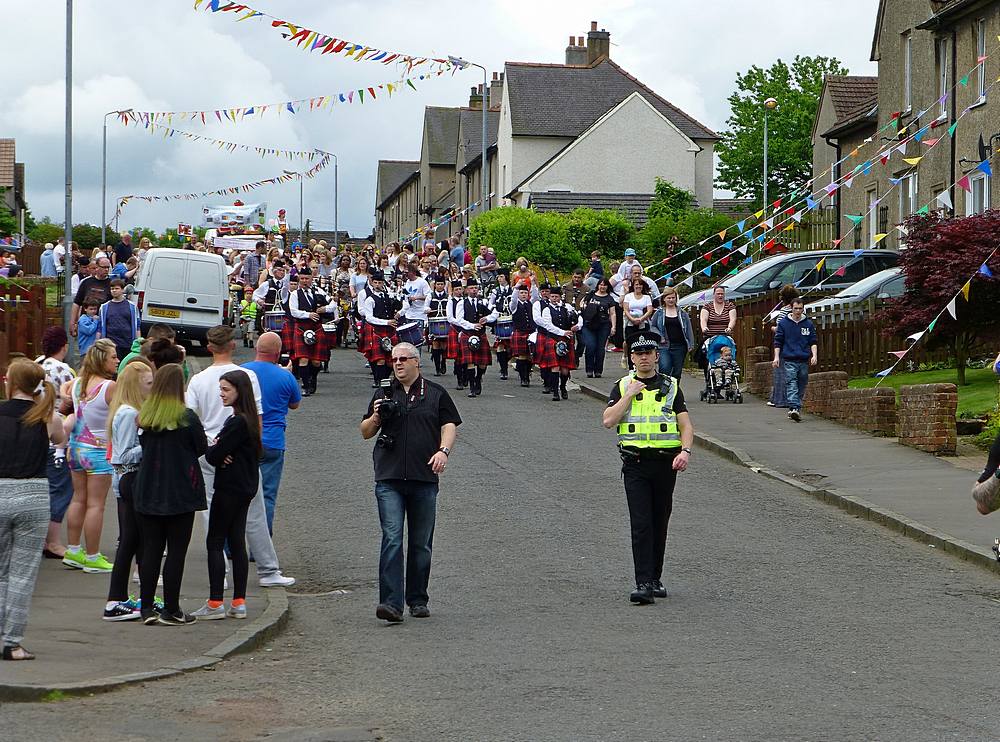 Scott Street at Gala time